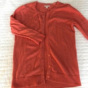 Medina coral/peach cardigan